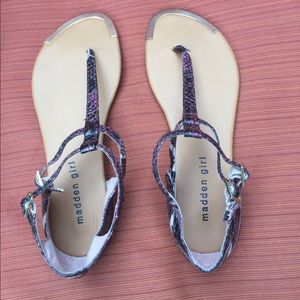 Madden Girl thong sandals-size 8